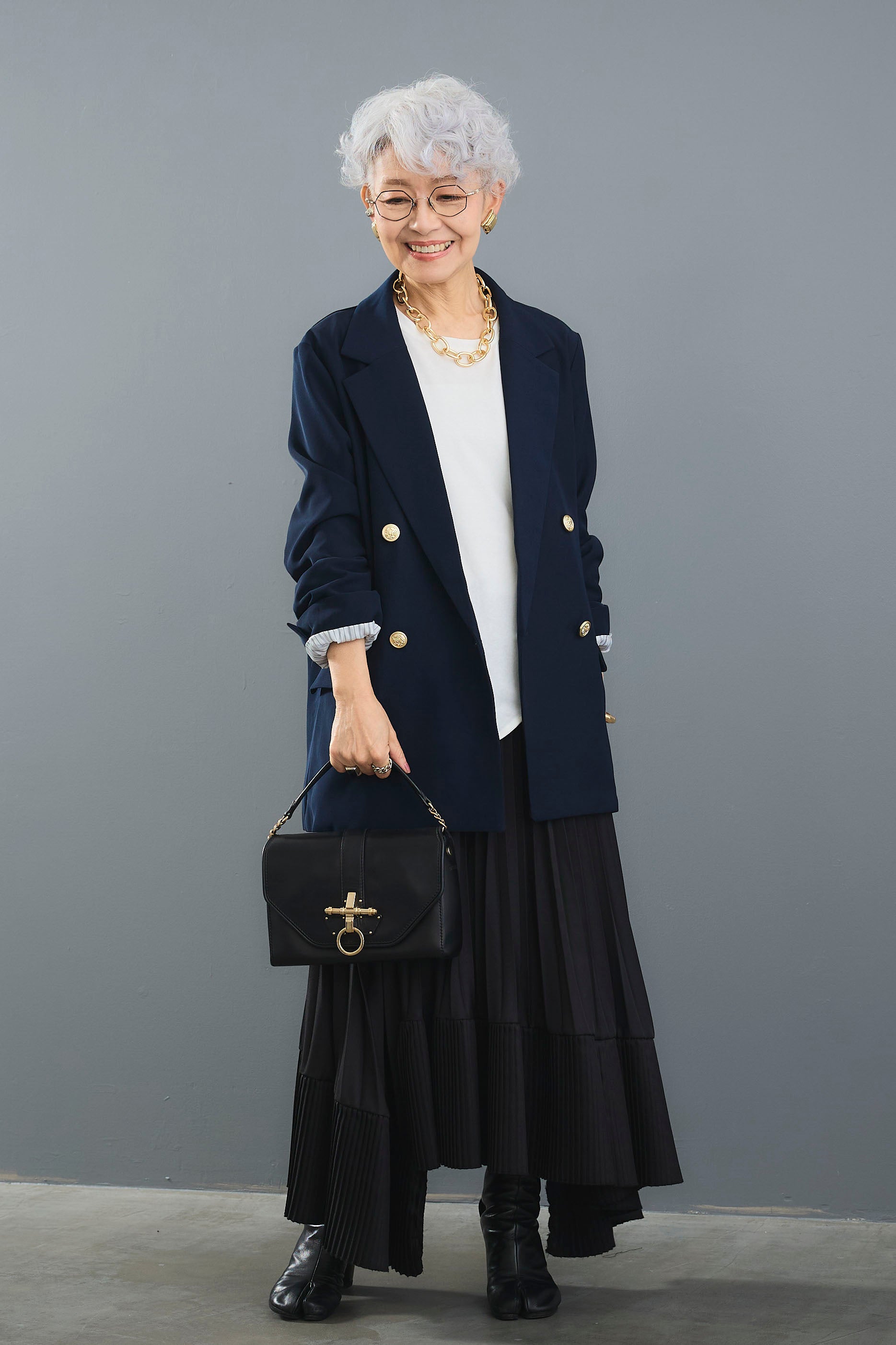 SET】アシンメトリーウェーブロンT+ツイルテーラードジャケット+ SET】アシンメトリーウェーブロンT+ツイルテーラードジャケット+