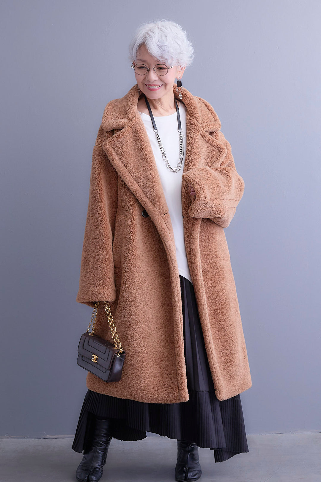 【予約】テディボアロングコート