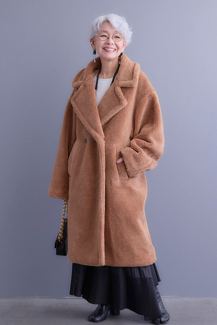 【予約】テディボアロングコート