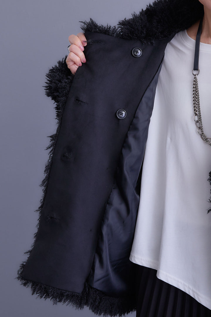 【予約】プードルボア2WAYカラーコート