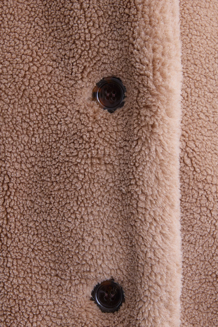 【予約】テディボアフラットカラーコート