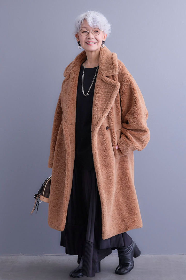 【予約】テディボアロングコート