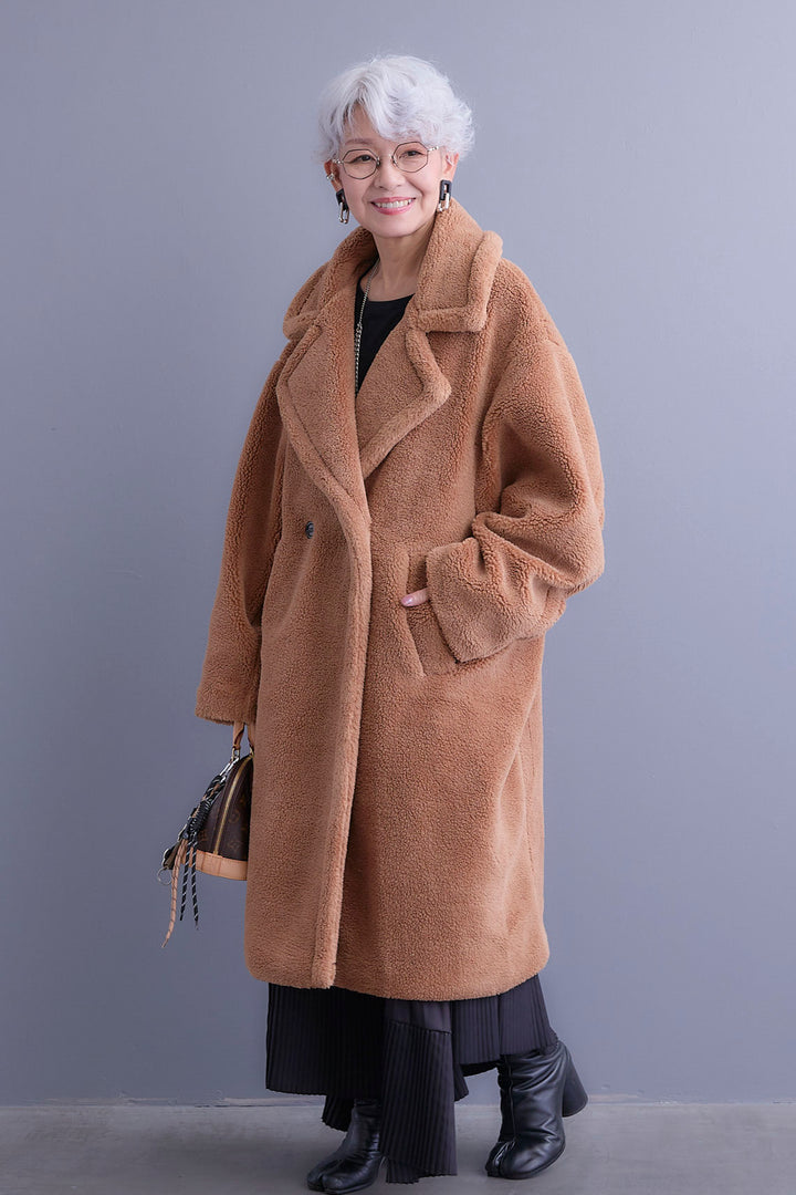 【予約】テディボアロングコート