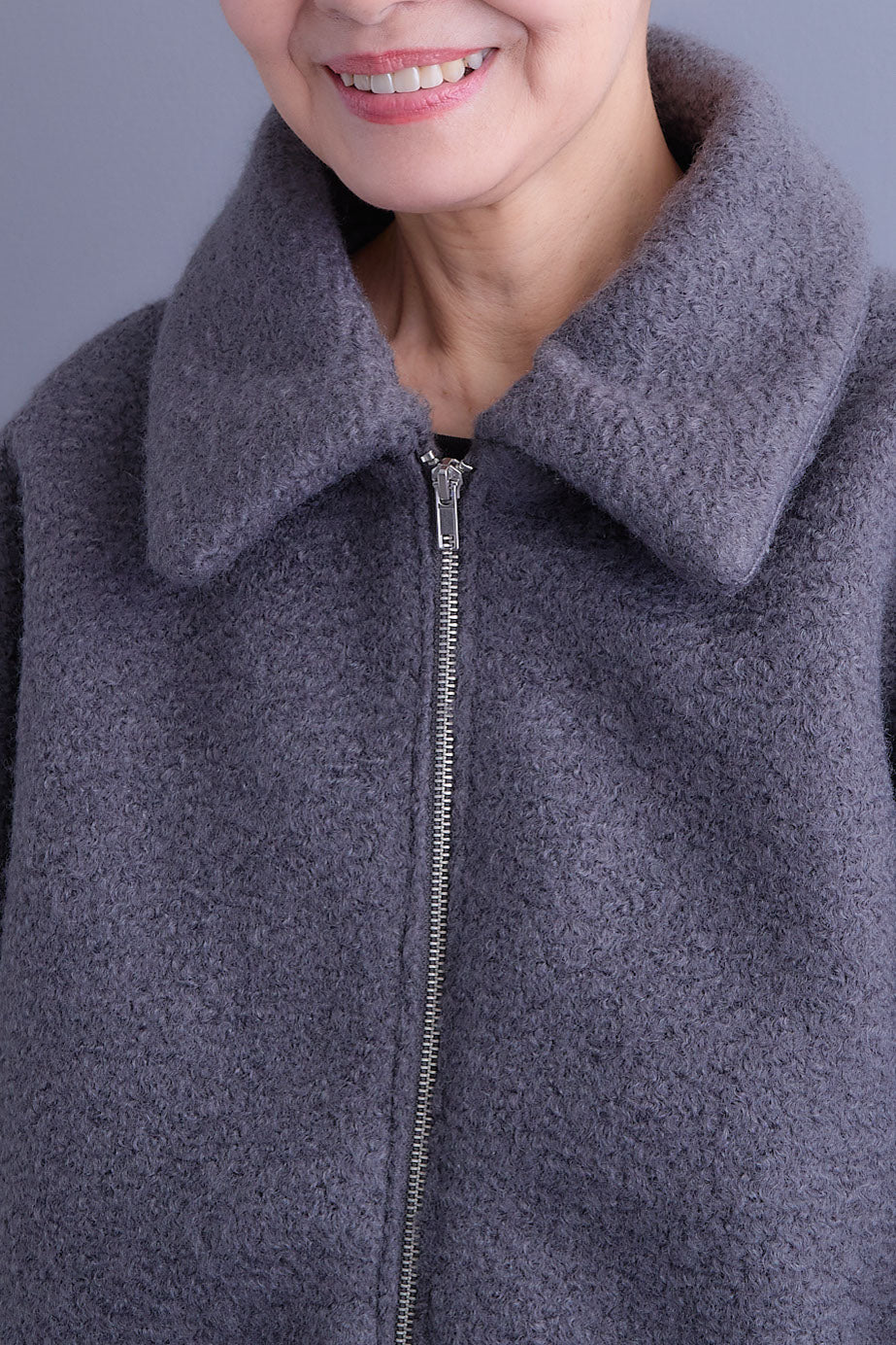 【予約】シープボアボリュームスリーブジャケット