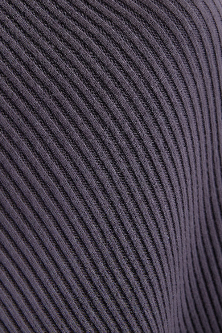 【SET】アシンメトリーオーバーニット+ワイドラペルコクーンスリーブシャギーコート+アシンメトリープリーツスカート(3set)