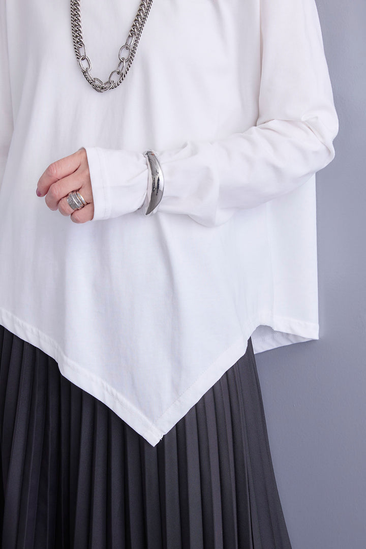 【新色追加】【SET】チュールレイヤードMA-1ジャケット+アシンメトリーロンT+アシンメトリープリーツスカート(3set)