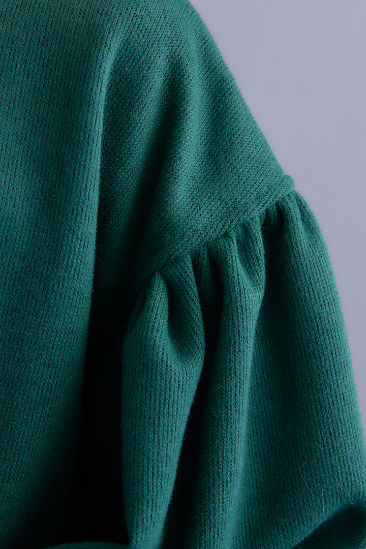 【予約】ボリュームスリーブモックネックプルオーバー