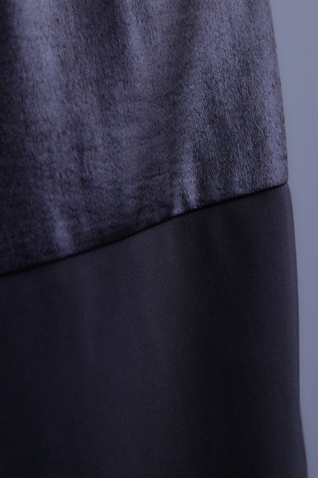 【SET】アシンメトリーオーバーニット+パテントデザインワイドパンツ(2set)