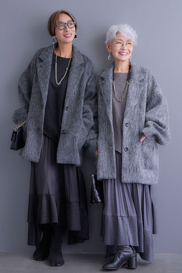 【予約】シャギーテーラードコート