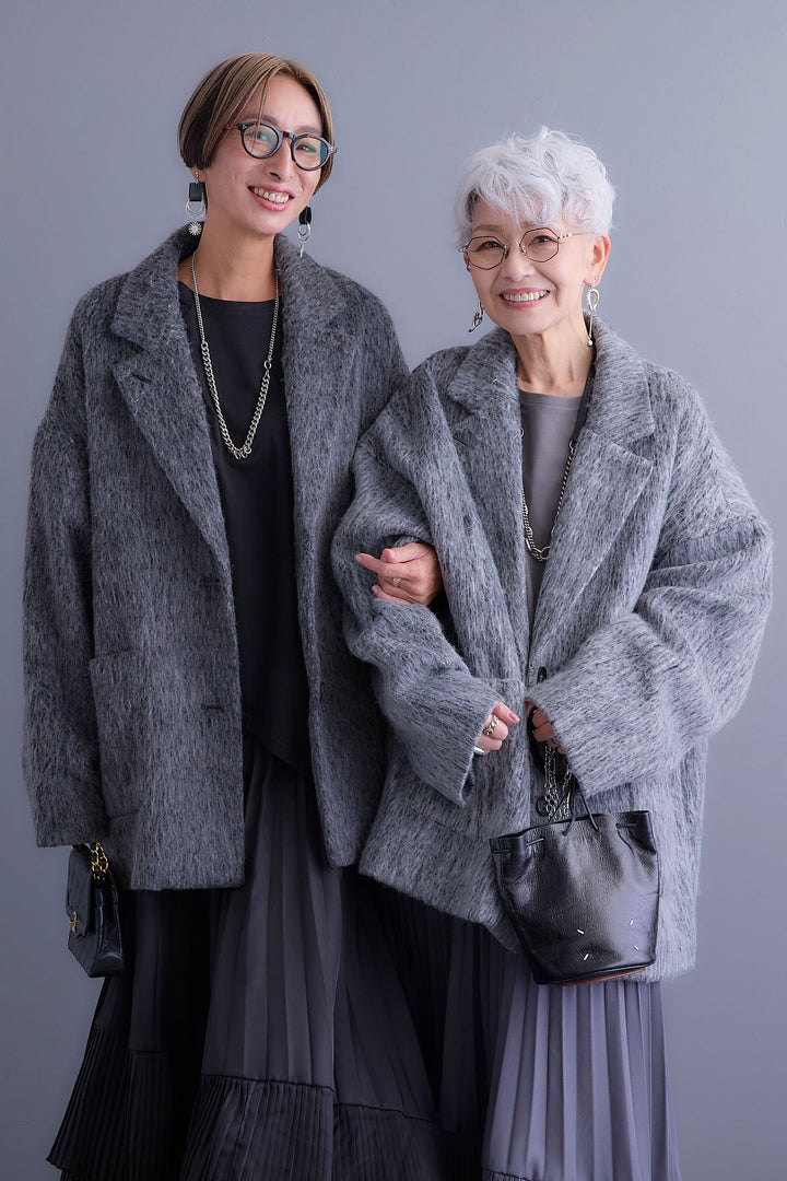 【予約】シャギーテーラードコート