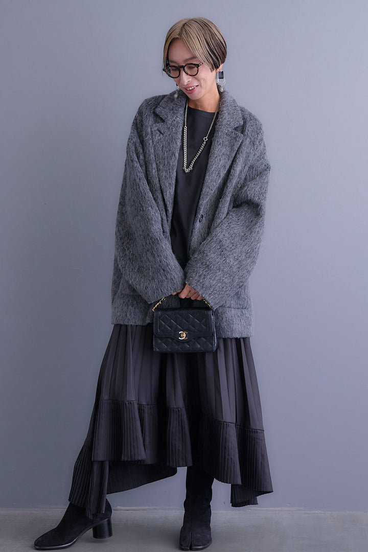 【予約】シャギーテーラードコート