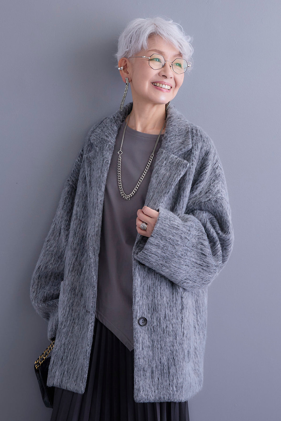 【予約】シャギーテーラードコート