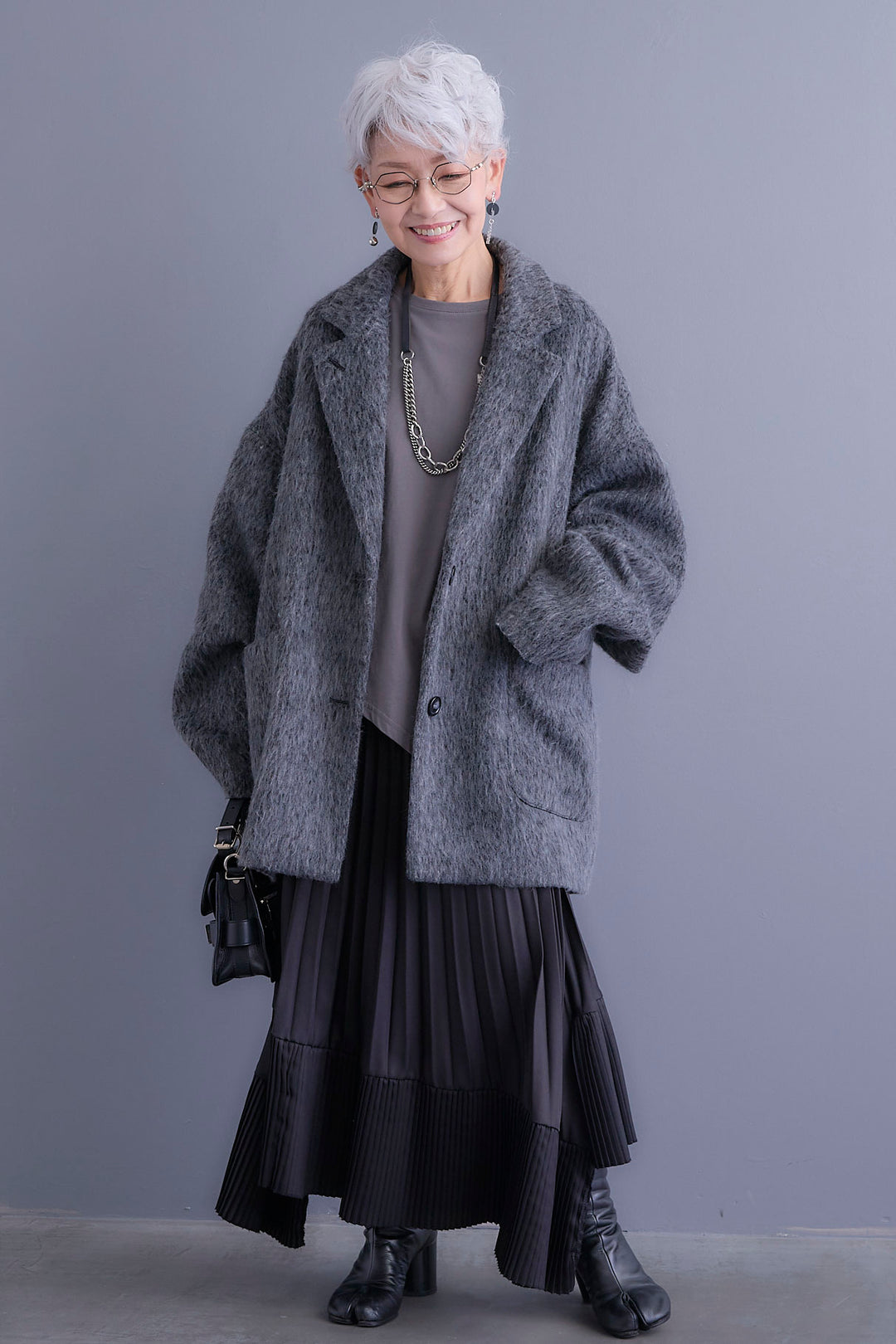 【予約】シャギーテーラードコート