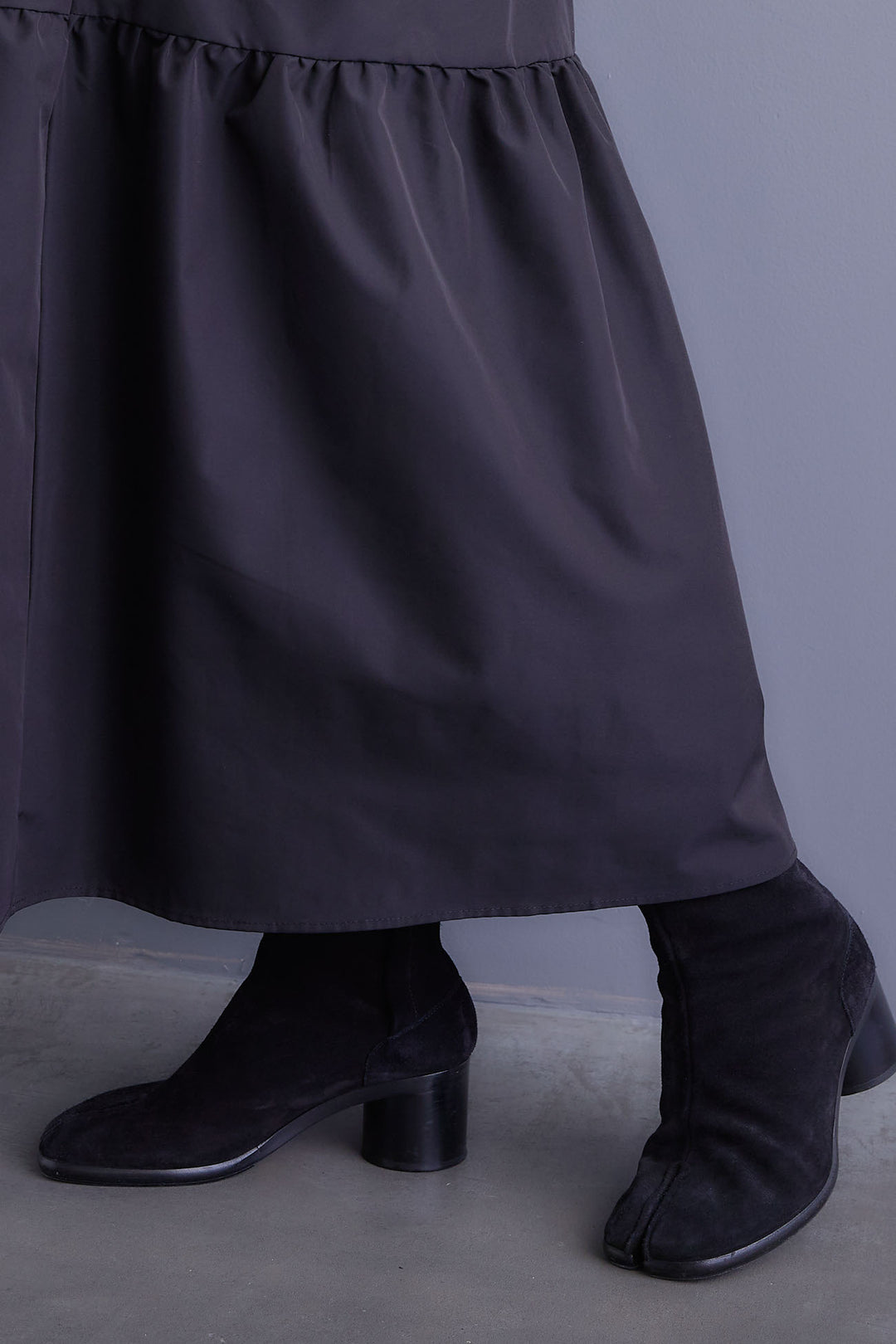 【予約】ボリュームスリーブバックシャンワンピース