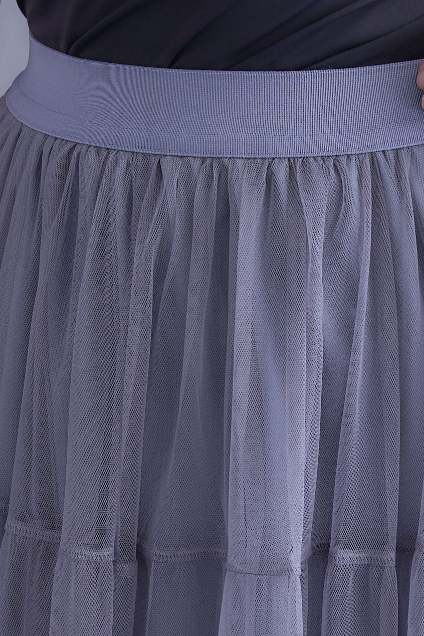 【予約】フリルチュールティアードスカート