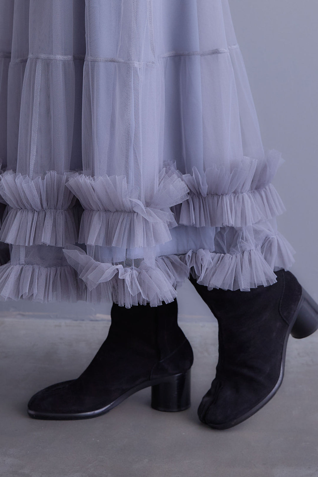 【予約】フリルチュールティアードスカート