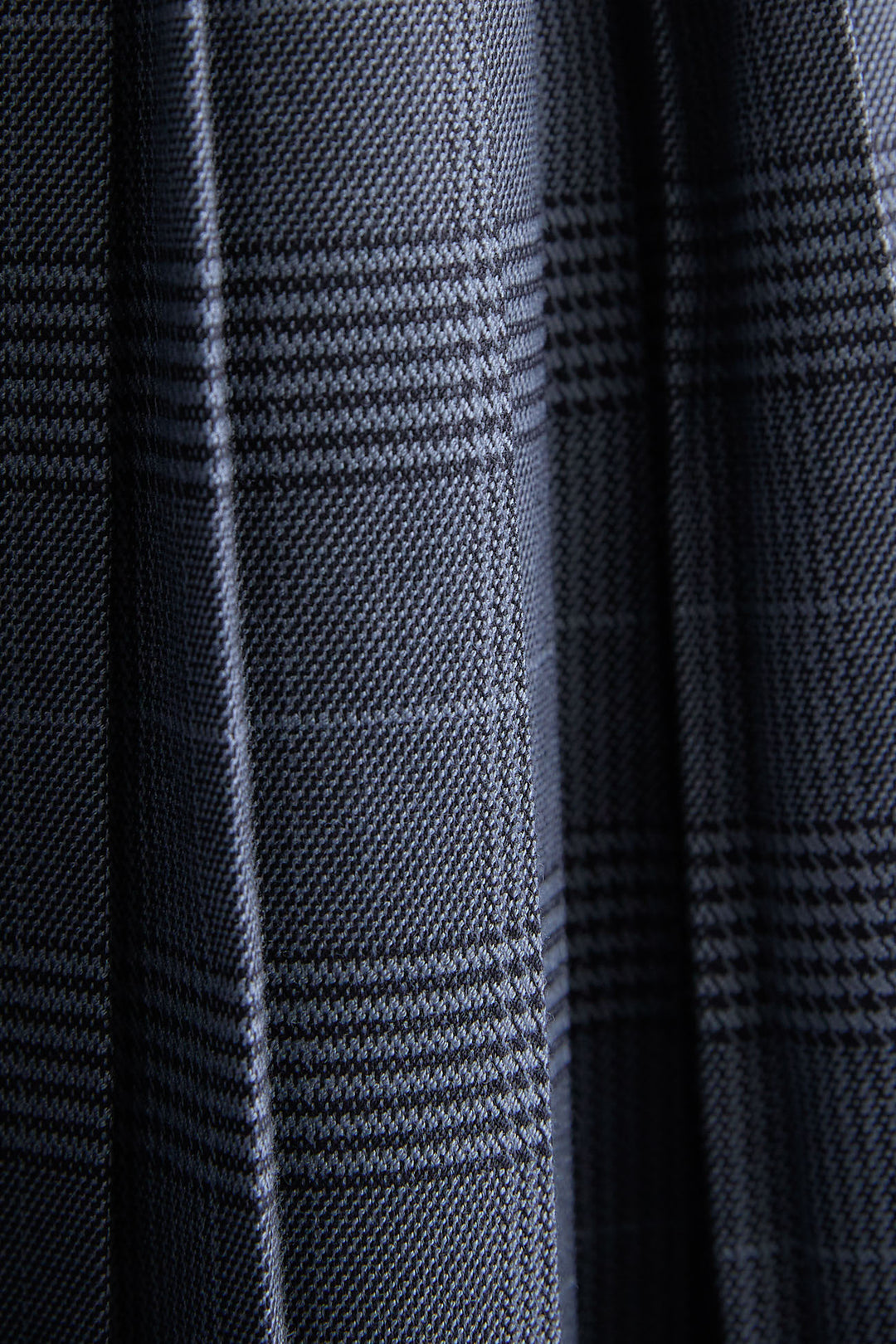 【SET】テーラードカラーファーコート+グレンチェックプリーツスカート(2set)