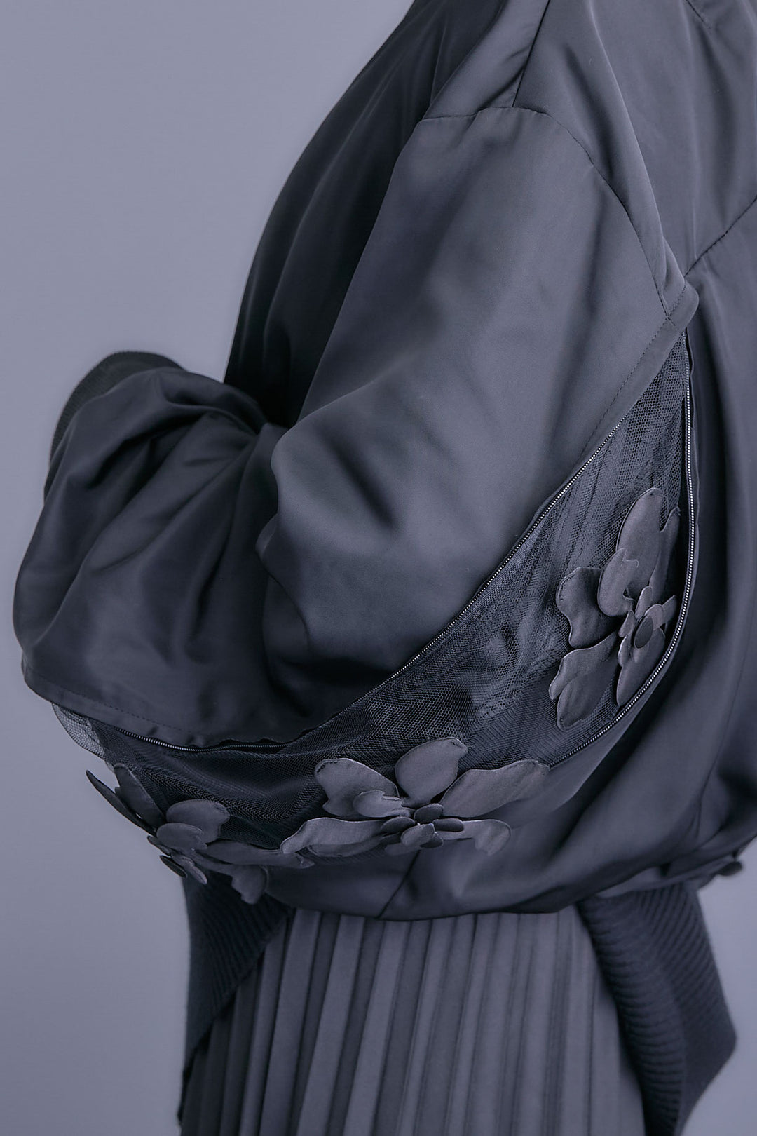 【予約】チュールフラワースリーブMA-1【2WAY】