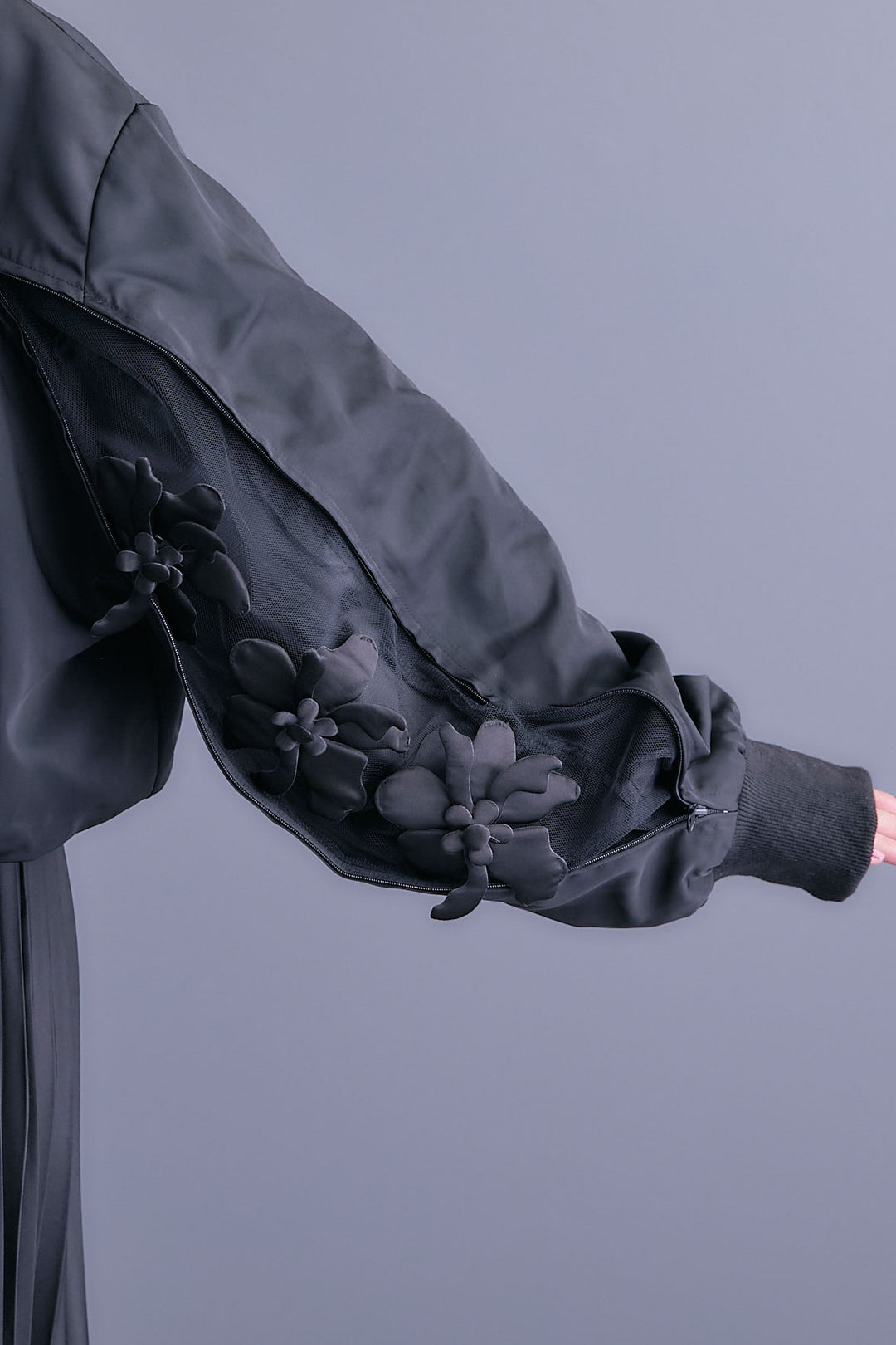 【予約】チュールフラワースリーブMA-1【2WAY】