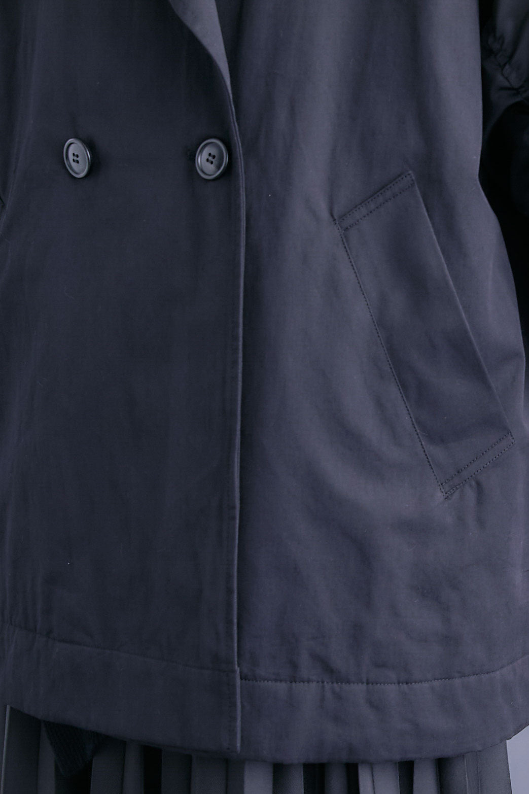 【予約】シャーリングMA-1オーバートレンチ【2WAY】