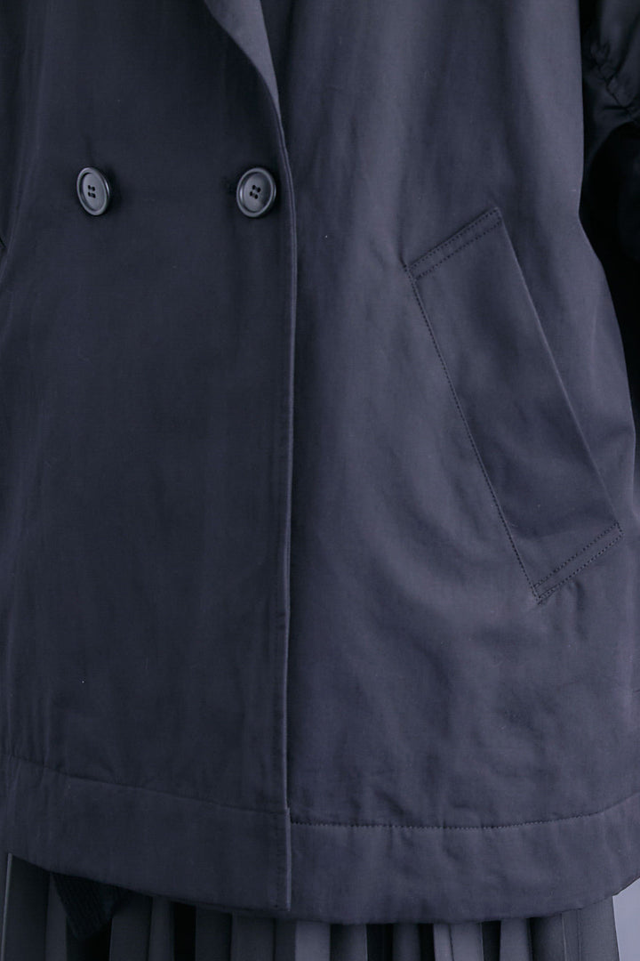 【予約】シャーリングMA-1オーバートレンチ【2WAY】