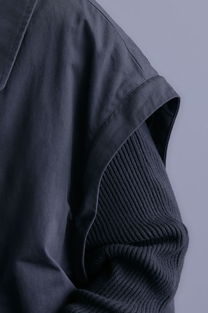 【予約】シャーリングMA-1オーバートレンチ【2WAY】