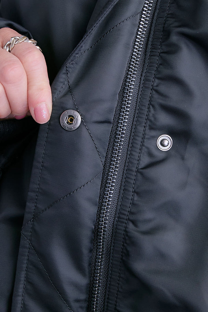 【予約】シャーリングMA-1オーバートレンチ【2WAY】