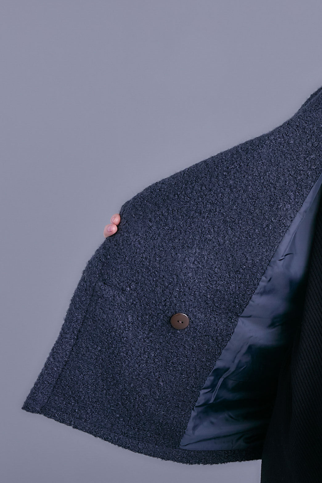 【予約】ブークレーオーバーミディコート