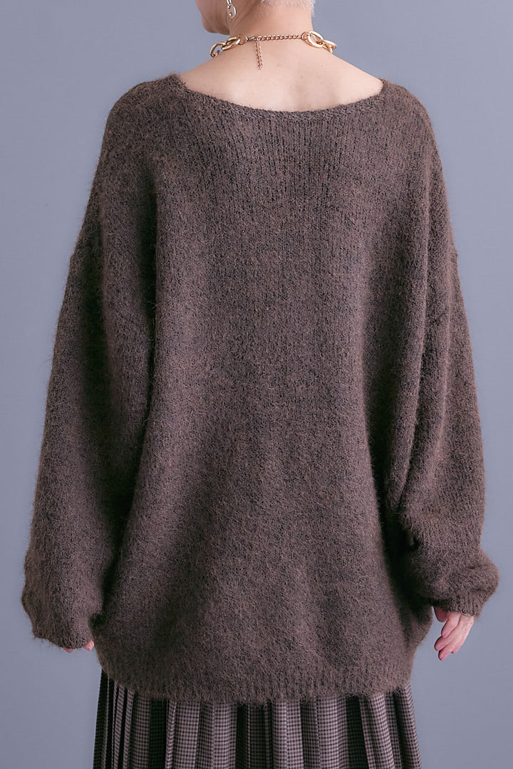 【予約】カーデケープVネックニット