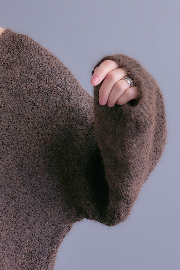 【予約】カーデケープVネックニット