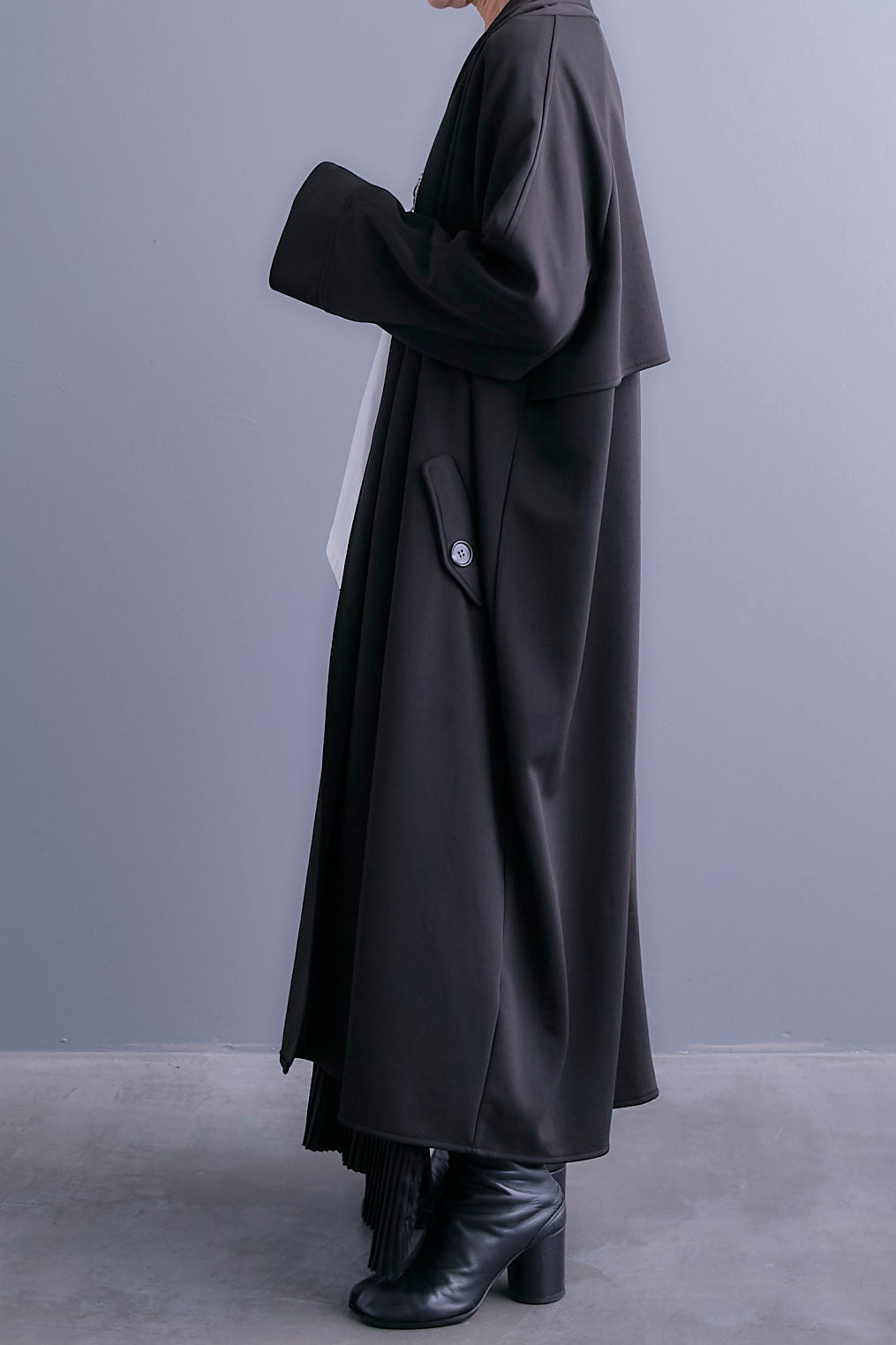 【予約】ノーカラーコートライクカーディガン