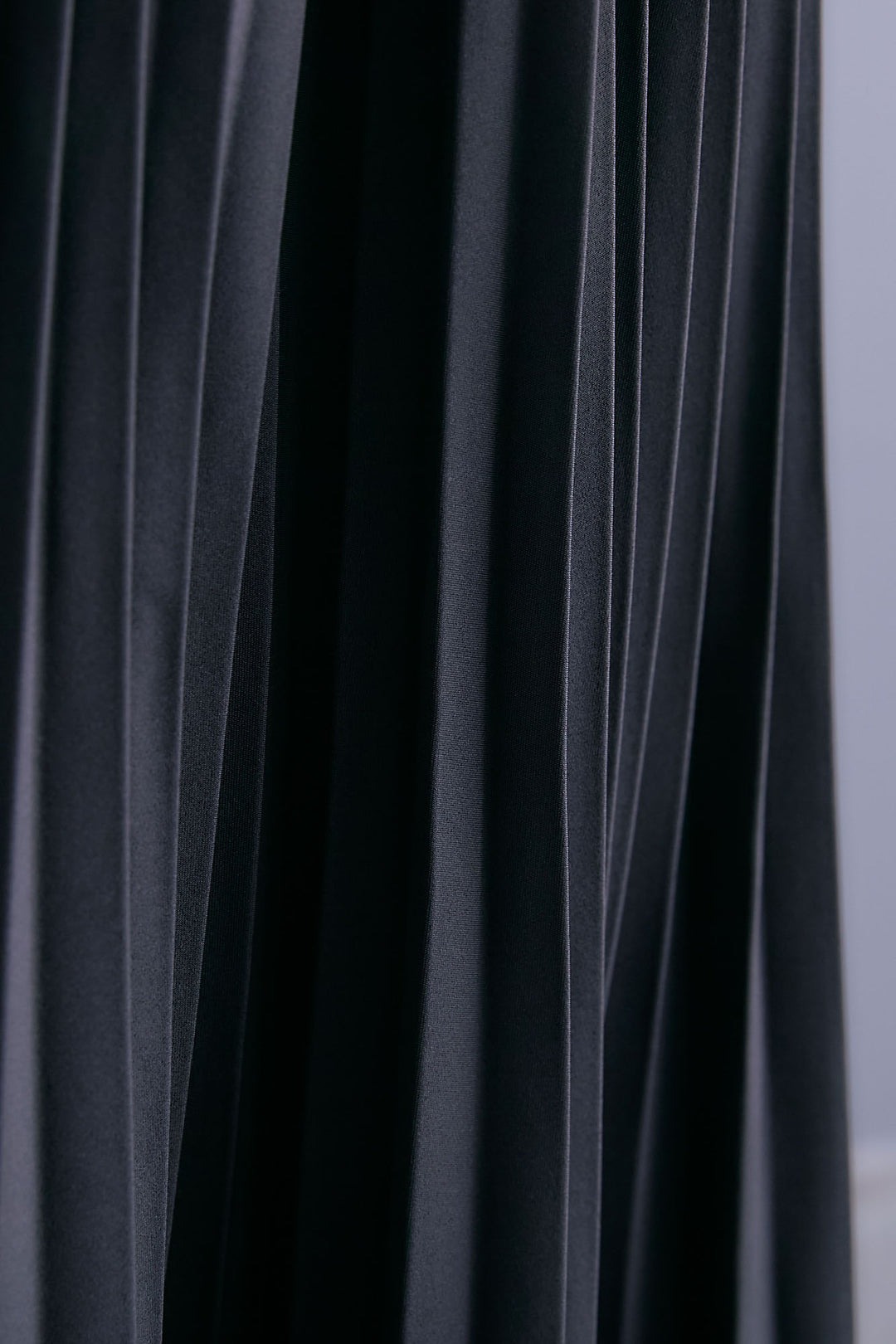 【SET】ファーシャギーMA-1ブルゾン+ルーズロングプリーツスカート(2set)