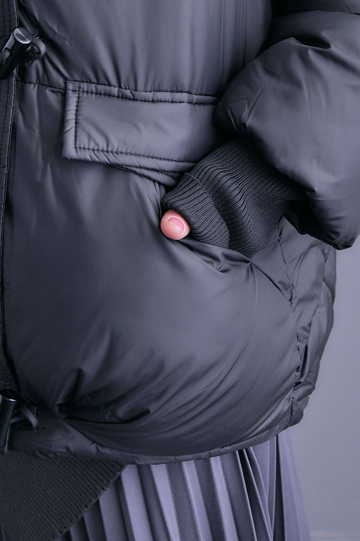 【予約】ファーカラーパディングコート