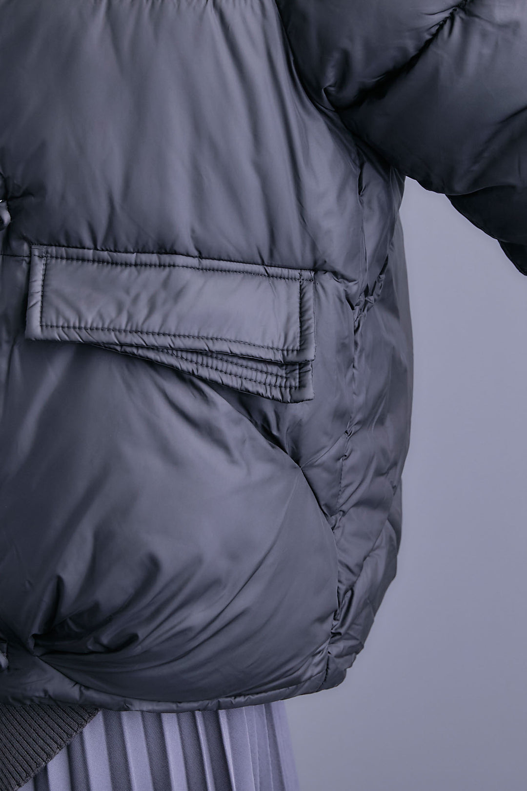 【予約】ファーカラーパディングコート