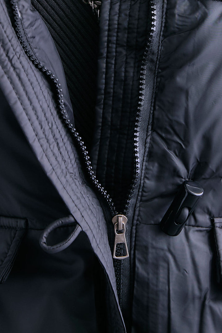 【予約】ファーカラーパディングコート