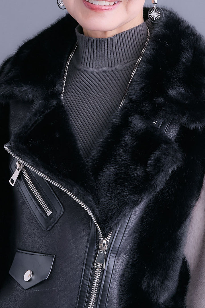 【予約】ライダースドッキングエコファージャケット