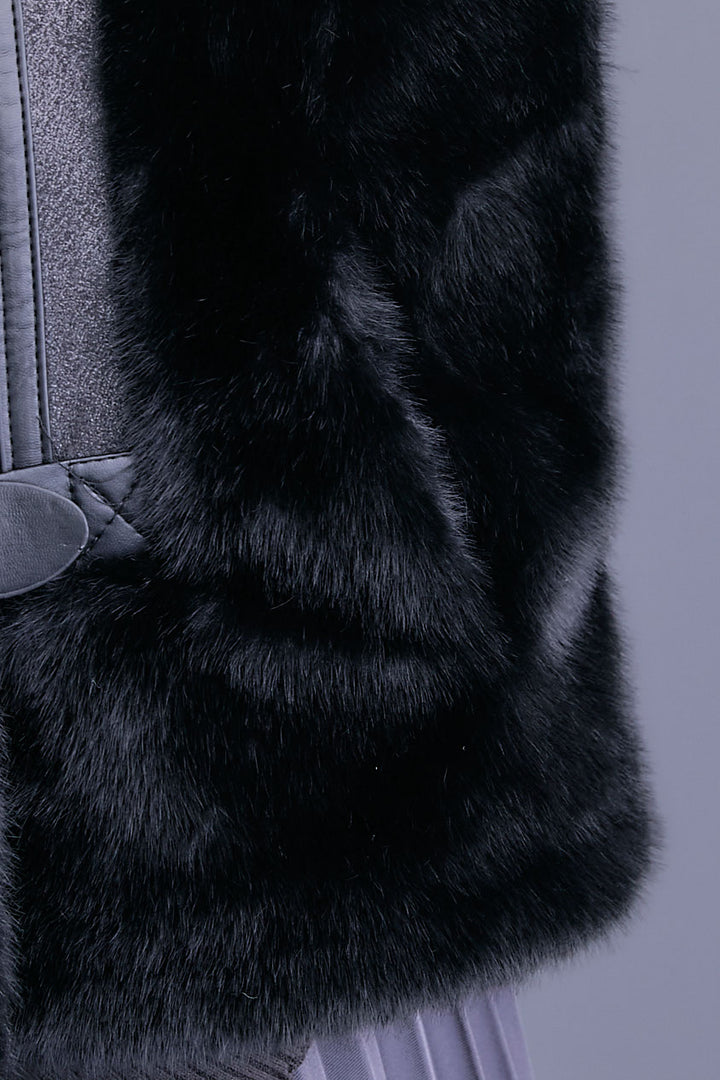 【予約】ライダースドッキングエコファージャケット