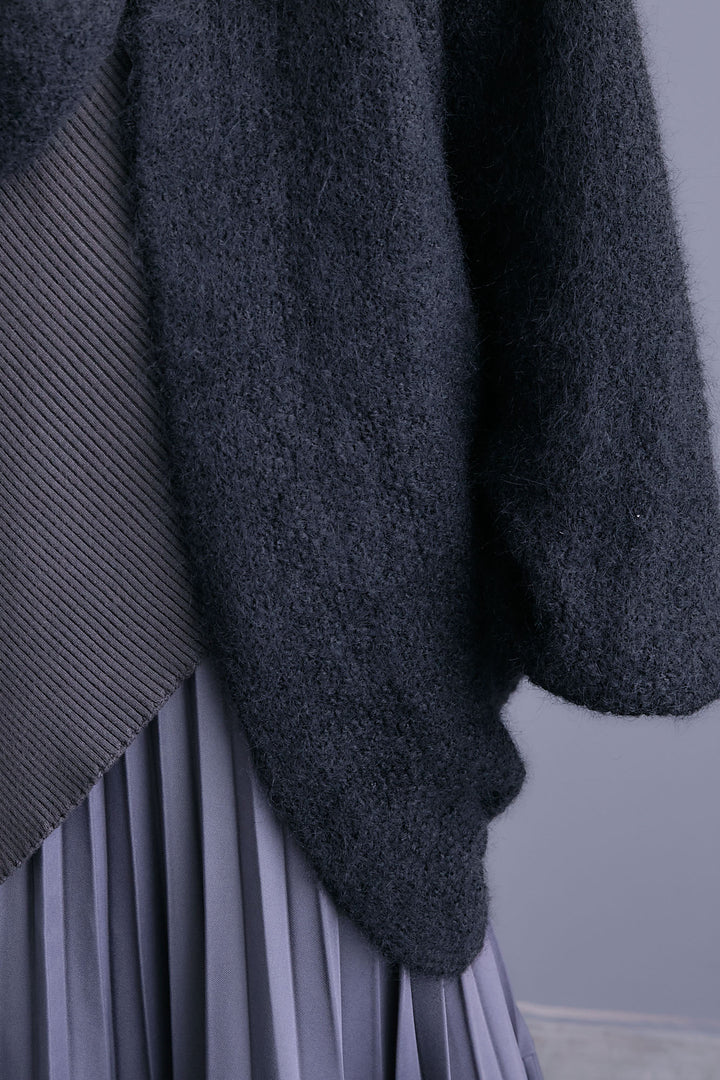 【予約】ボリュームスリーブニットカーディガン