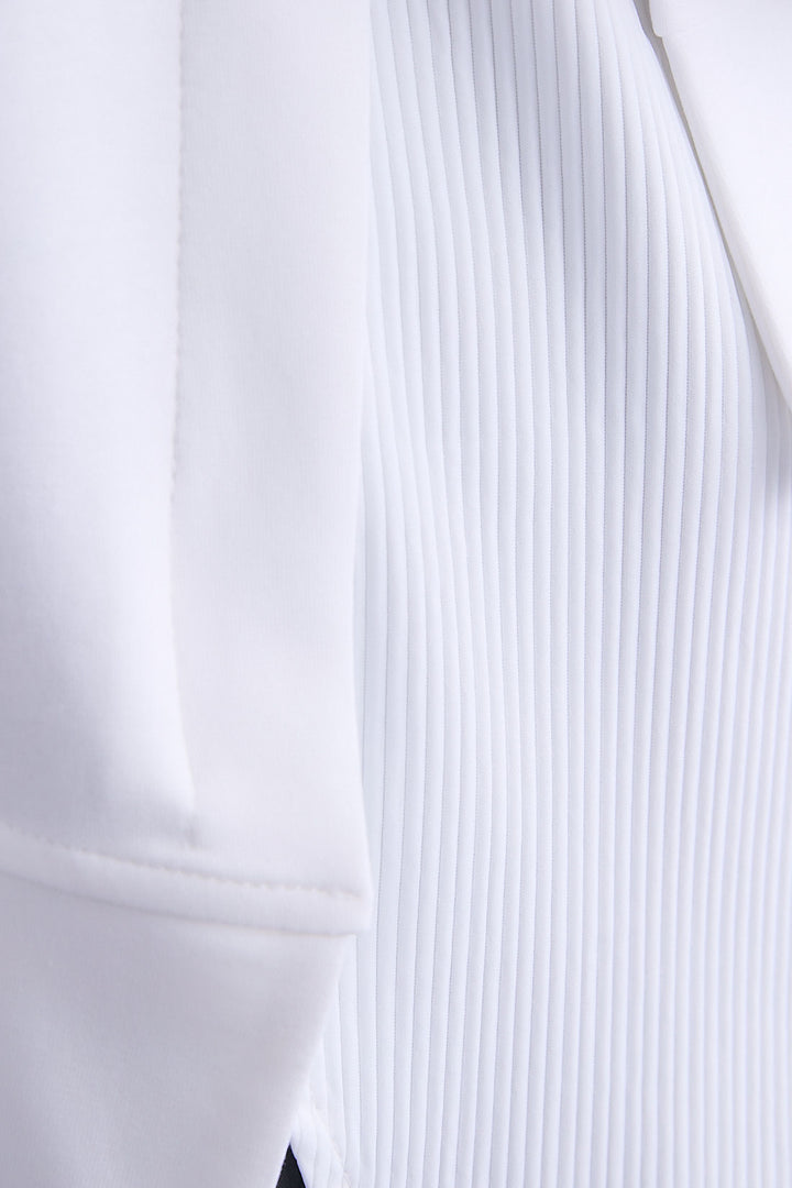 【予約】レイヤードデザインアシンメトリープルオーバー