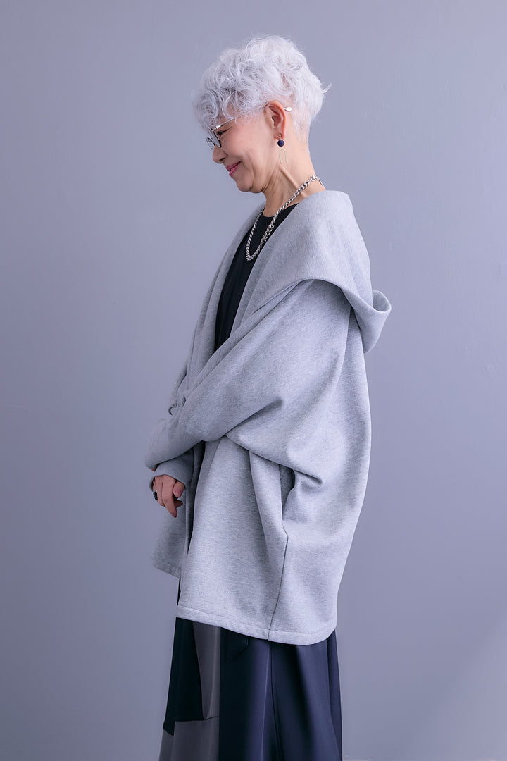 【予約】裏起毛ドルマンガウン