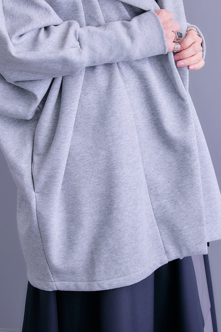 【予約】裏起毛ドルマンガウン