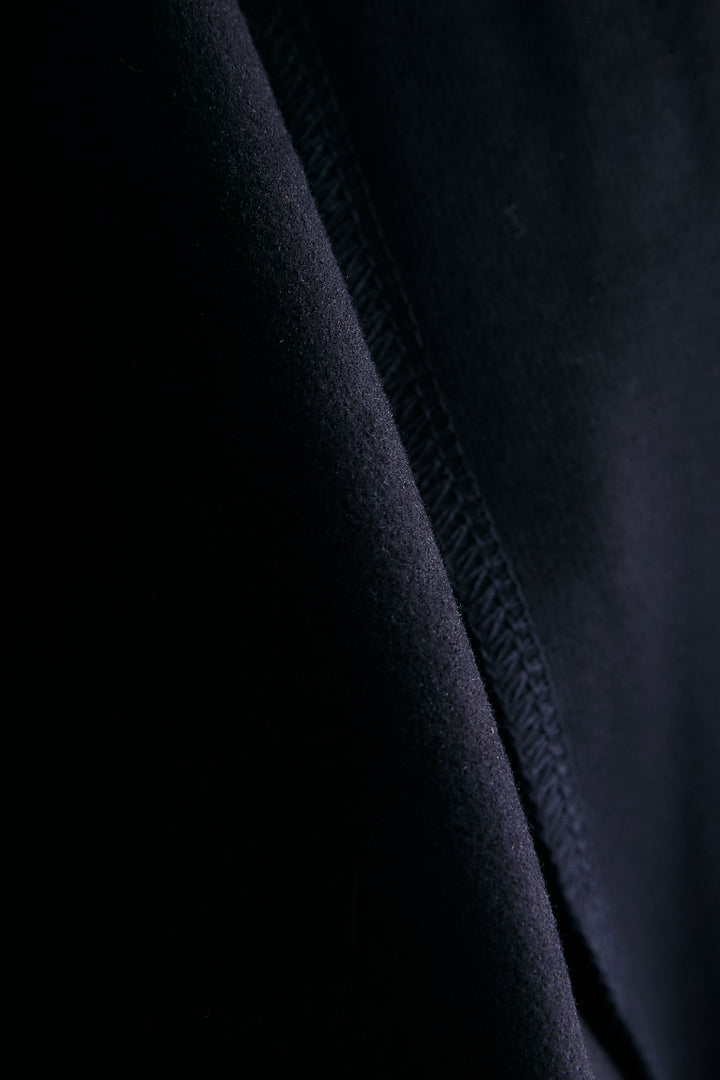 【SET】ライダースデザインジャケット+ZIPポケットサイドプリーツニットワンピース(2set)