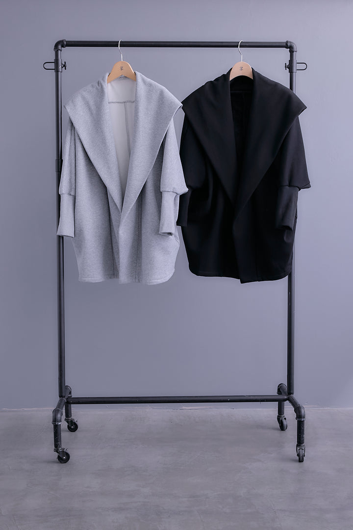 【予約】裏起毛ドルマンガウン