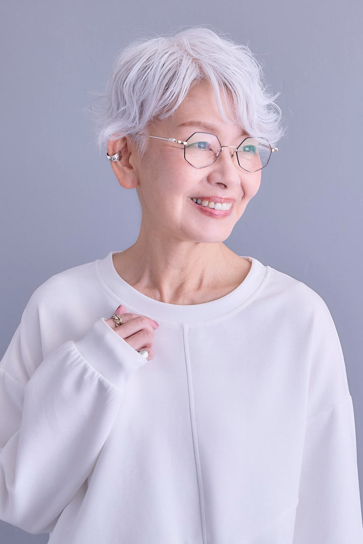 【SET】アシメリングZIPデザインプルオーバー+アシンメトリープリーツスカート(2set)