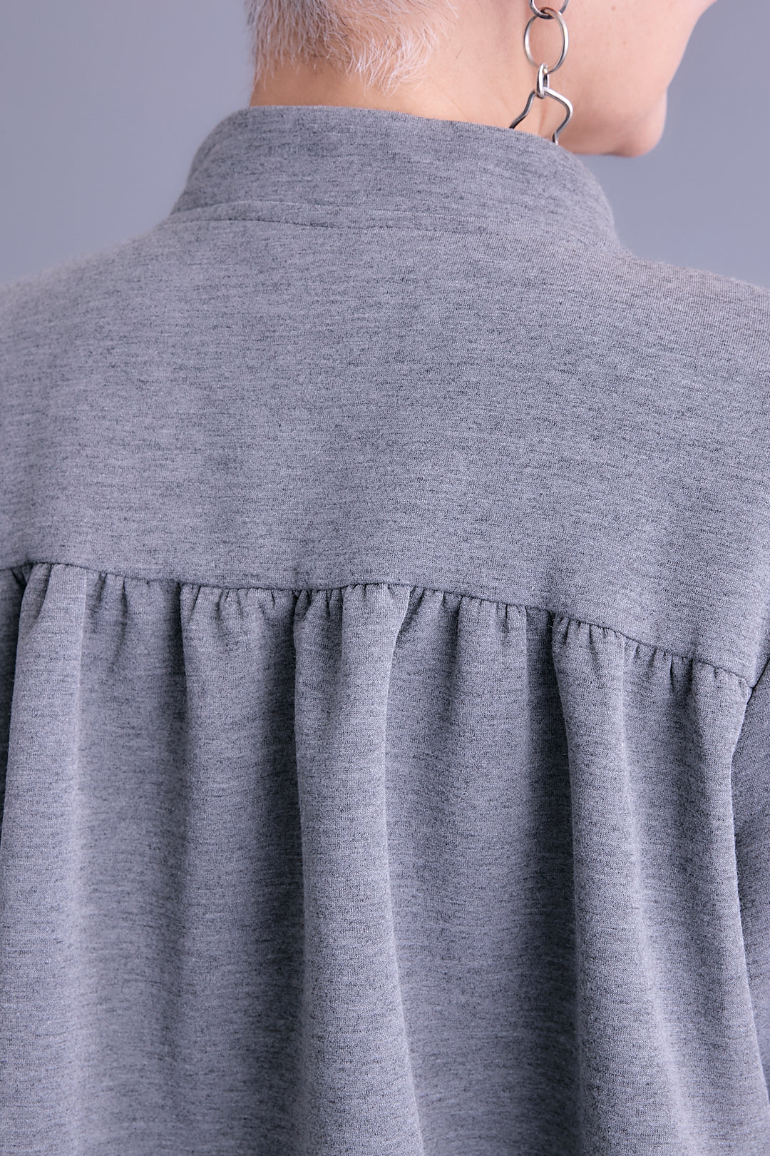 【予約】タックデザインバルーンシルエットブルゾン