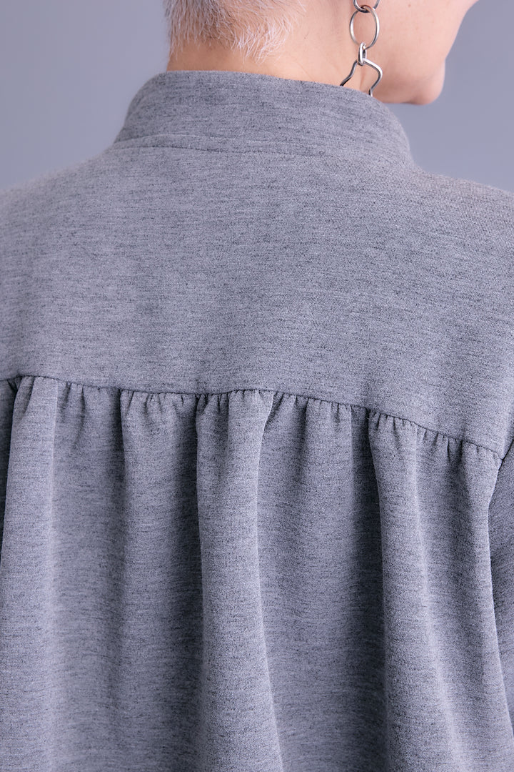 【予約】タックデザインバルーンシルエットブルゾン