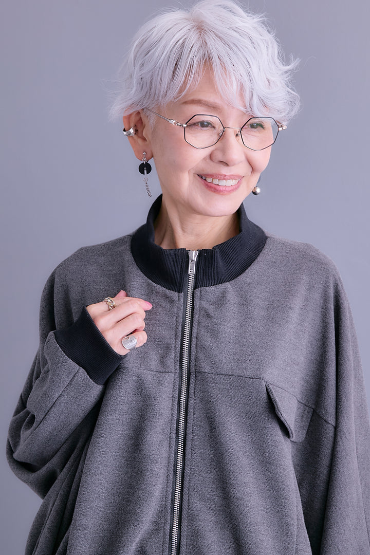 【予約】シャーリングドルマンブルゾン