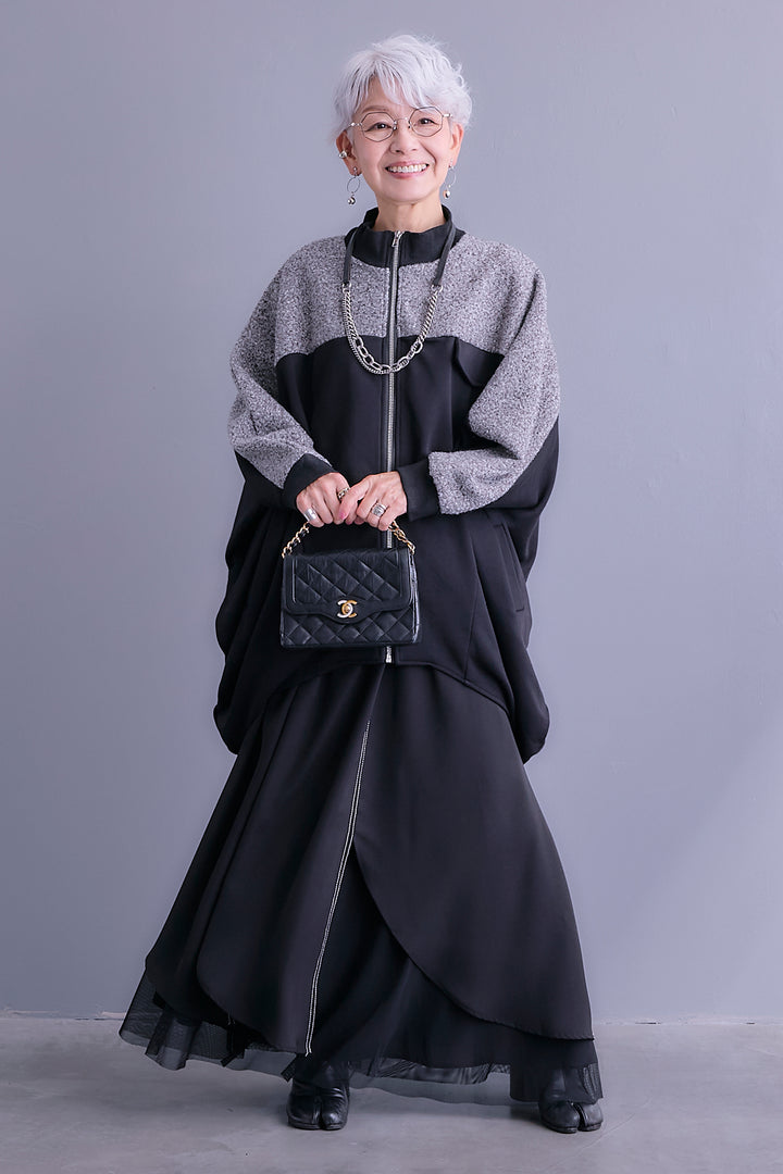 【予約】ステッチチュールレイヤードスカート