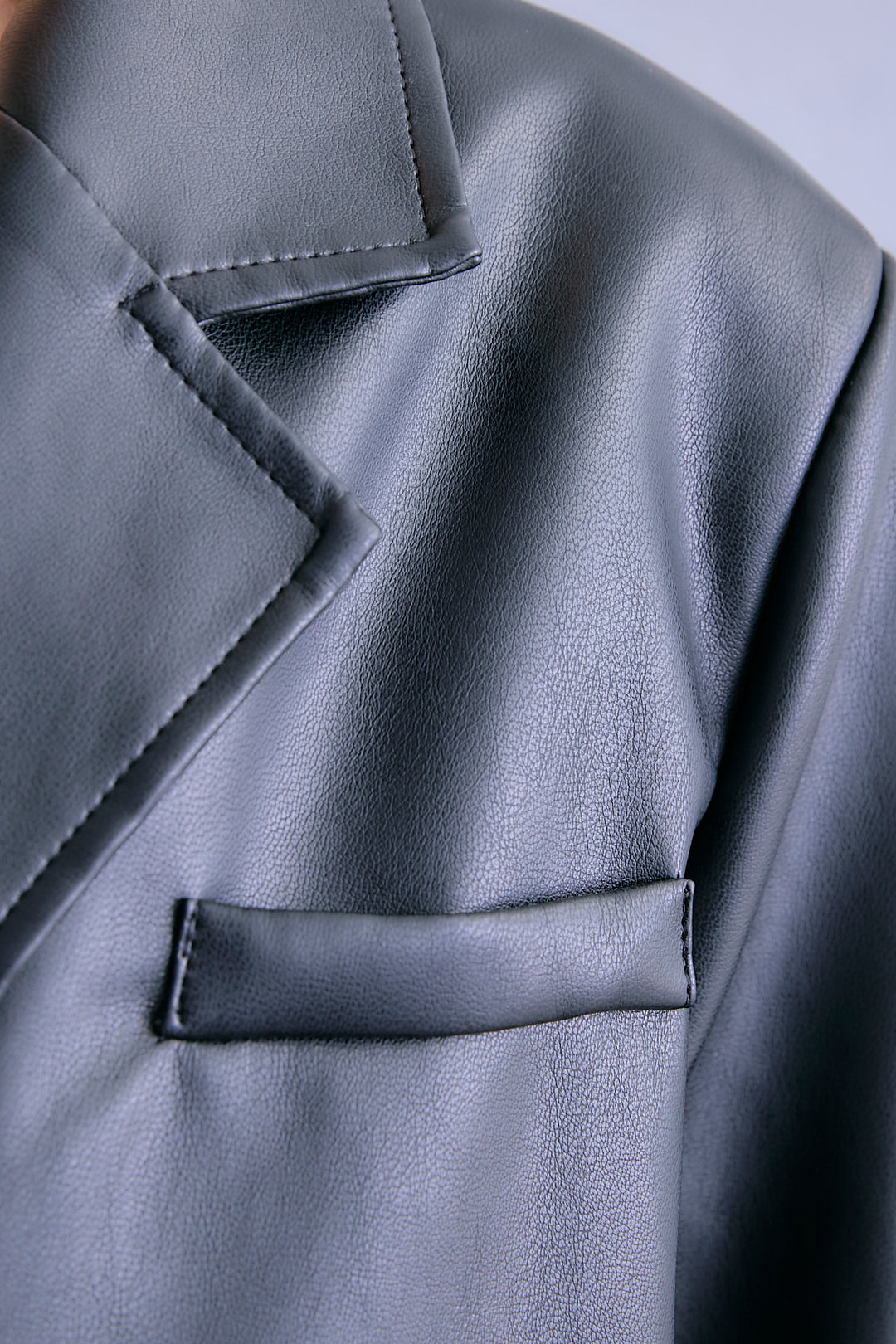 【予約】ソフトレザーテーラードジャケット