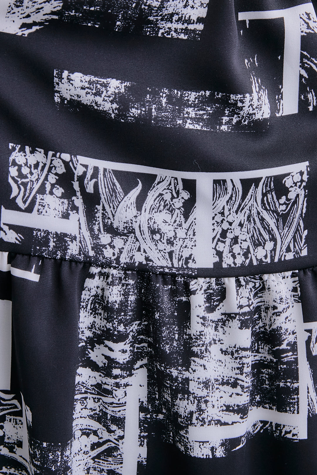 【予約】スズランモノトーンフレアスカート